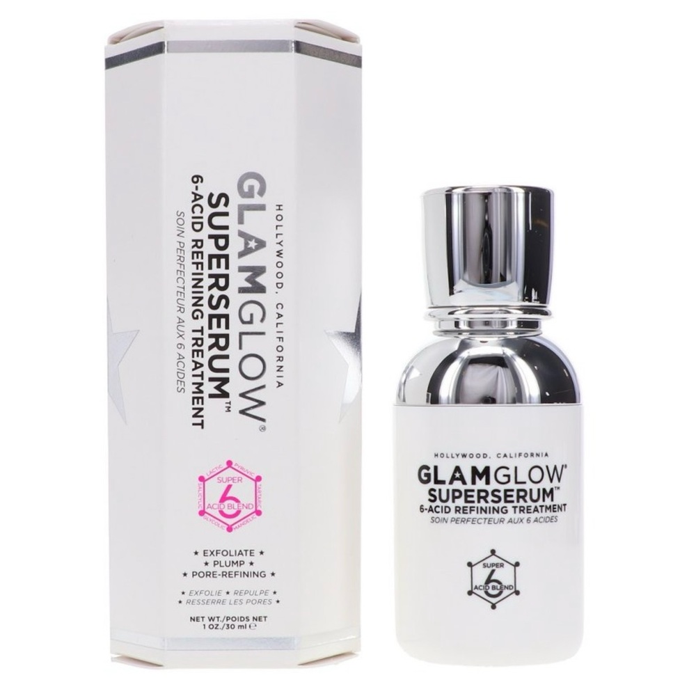 NIB Superserum 6-Acid Refining Treatment by Glamglow 1 oz